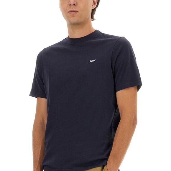 AUTRY Men's Essential Logo T-Shirt Men BLUE T-Shirts